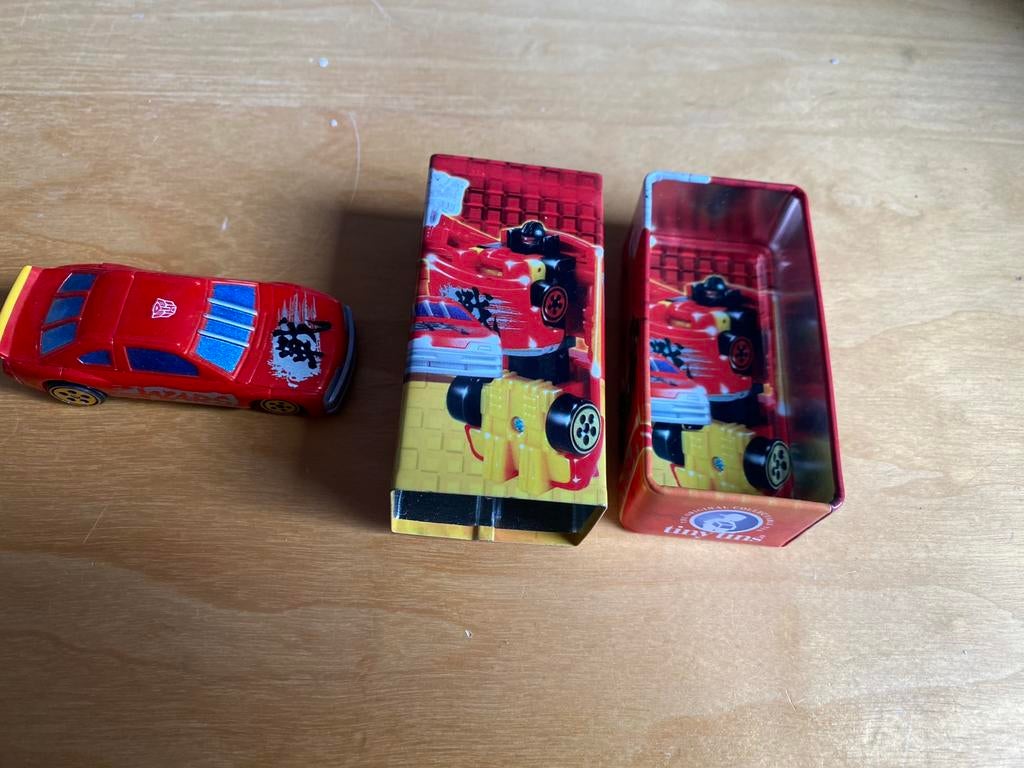 Tiny tins Transformers 5003, Overige generaties, Ophalen of Verzenden, Zo goed als nieuw