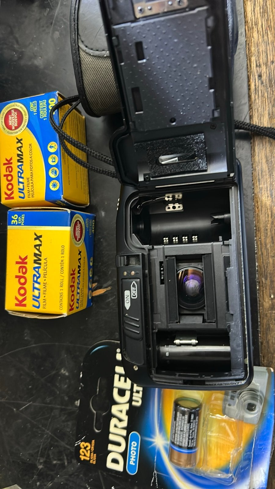 Ricoh Ricon Panorama Zoom Compact Camera met accessoires, Ophalen, Gebruikt, Compact, Overige Merken