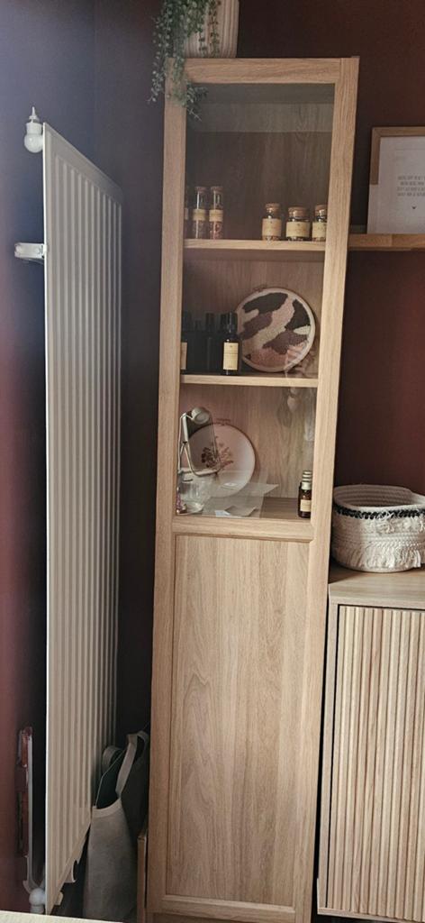 Ikea billy/oxberg, Huis en Inrichting, Kasten | Boekenkasten, Ophalen, 200 cm of meer, 50 tot 100 cm, Zo goed als nieuw