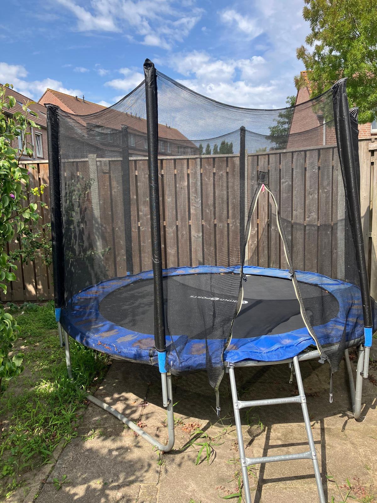 Trampoline 2.35m diameter, Ophalen, Gebruikt