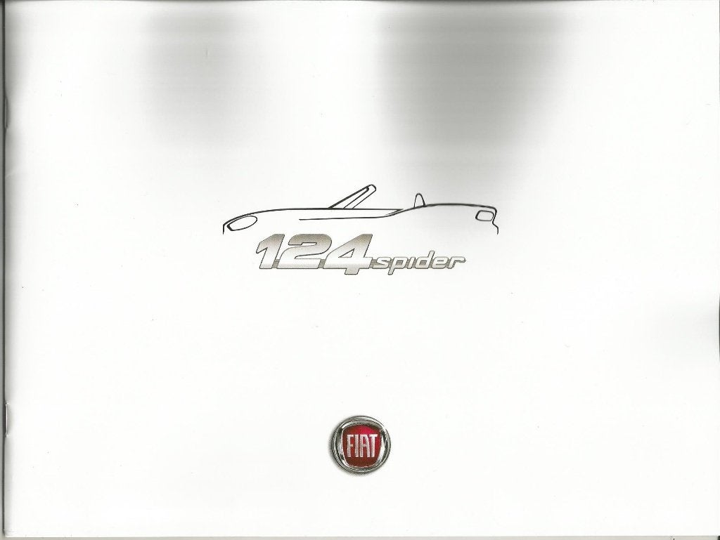 Fiat 124 spider folder, Ophalen of Verzenden, Zo goed als nieuw, Overige merken