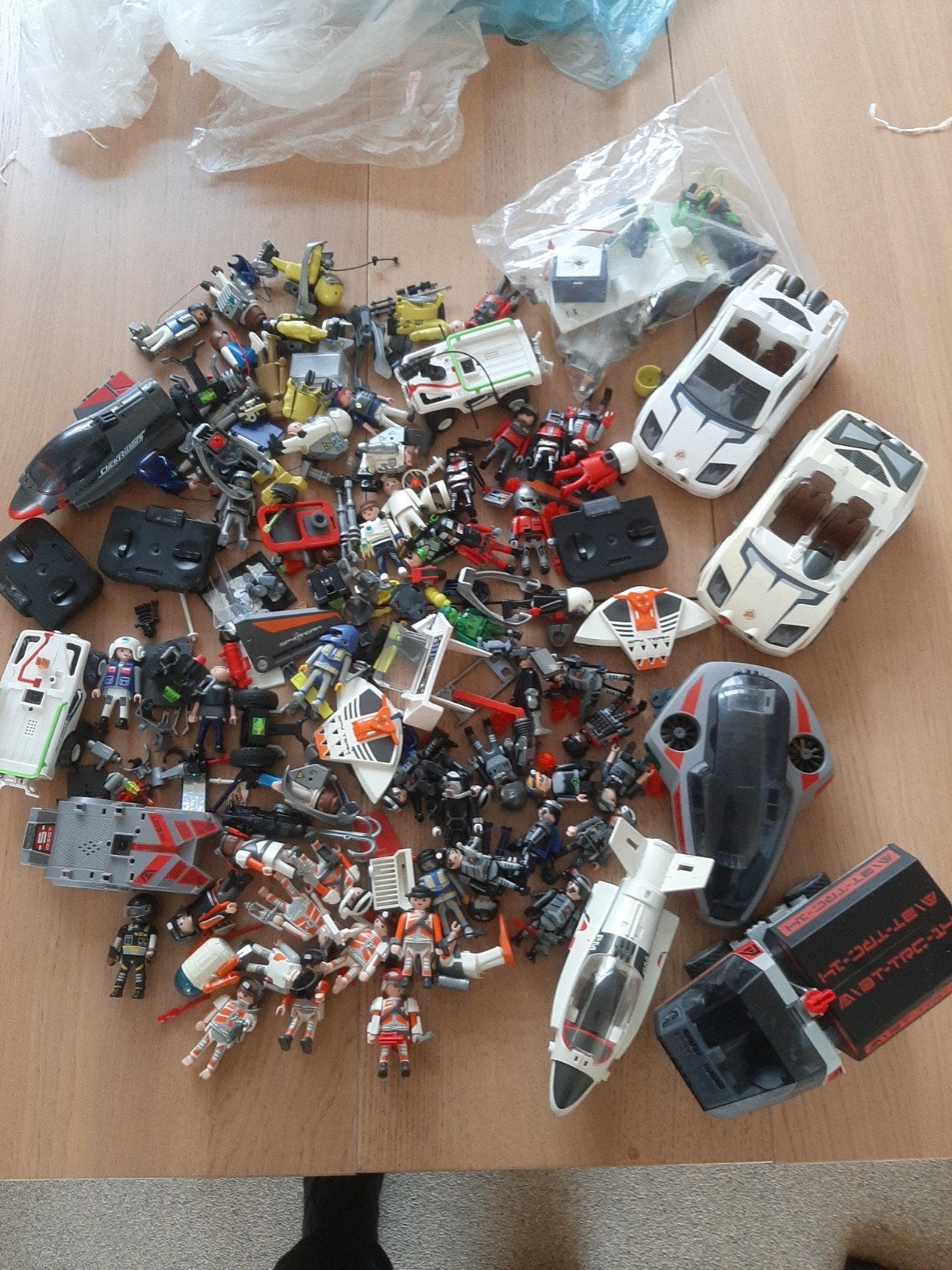 enorme grote partij special agent playmobil, Ophalen of Verzenden