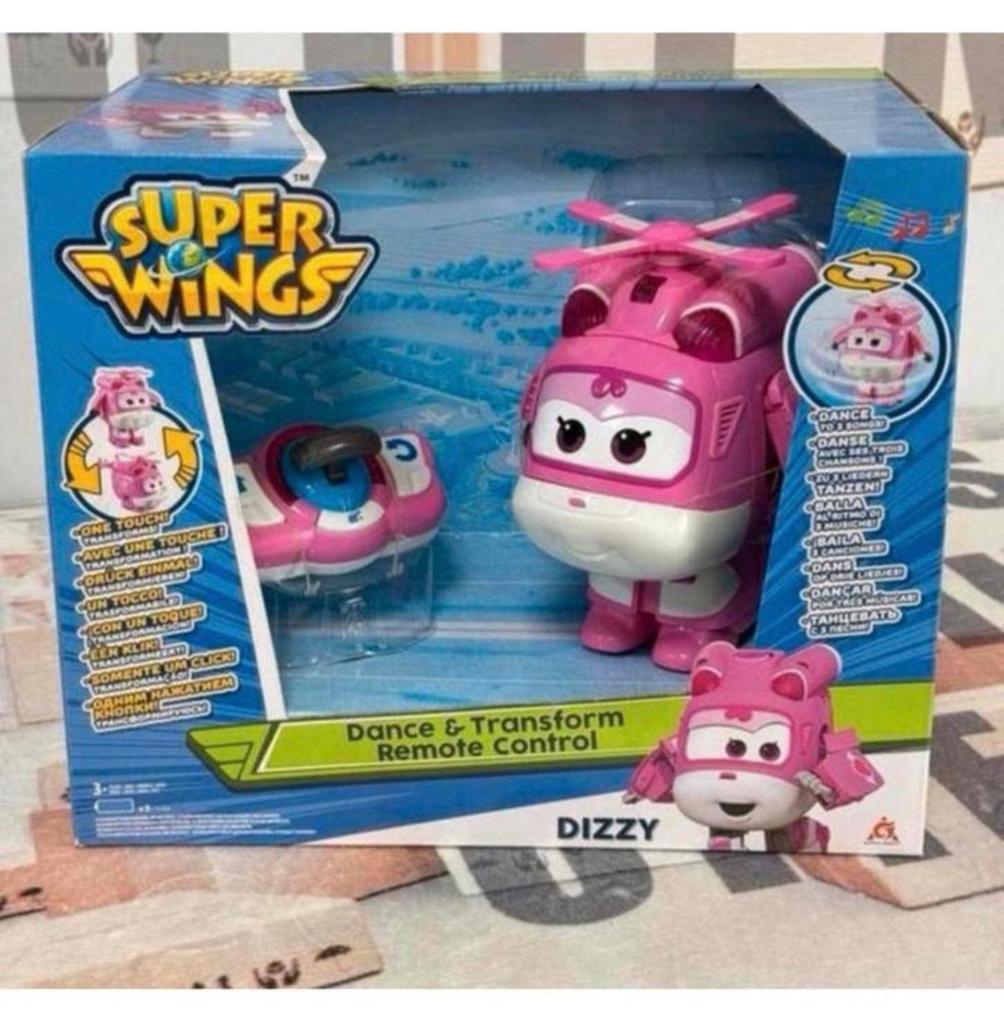 Super Wings DIZZY - Dance & Transform Helikopter bestuurbaar, Nieuw, Ophalen of Verzenden, H, H