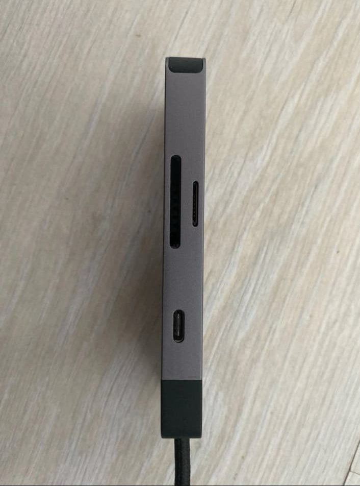 GC Connect 7-in-1 usb-C HUB (4K 60Hz, 87W PD), Computers en Software, Ophalen of Verzenden, Zo goed als nieuw, USB-hub
