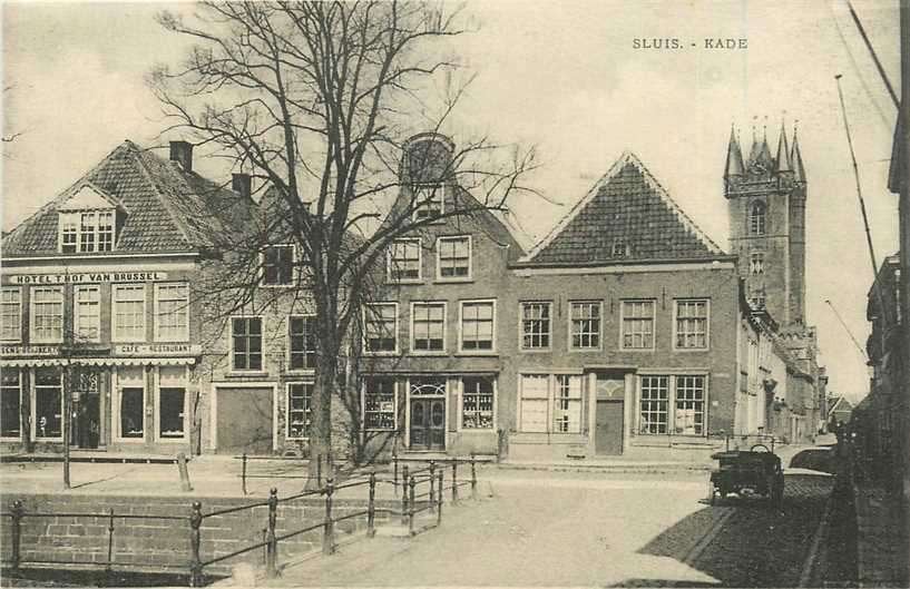 380-739-019 Sluis Kade, Verzenden, Voor 1920, Zeeland