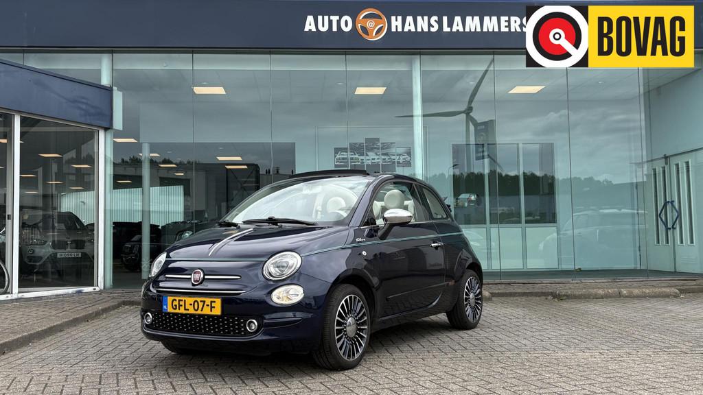 Fiat 500 C 1.2 Riva Consignatieverkoop Autotrust garantie, Auto's, Voorwielaandrijving, 12 maanden, Stof, Gebruikt
