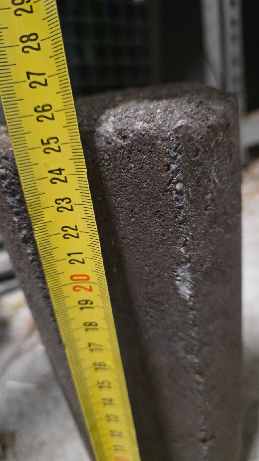 13 Betonnen palen/palisade - 20 cm, Ophalen, Overige materialen, Gebruikt, Overige typen