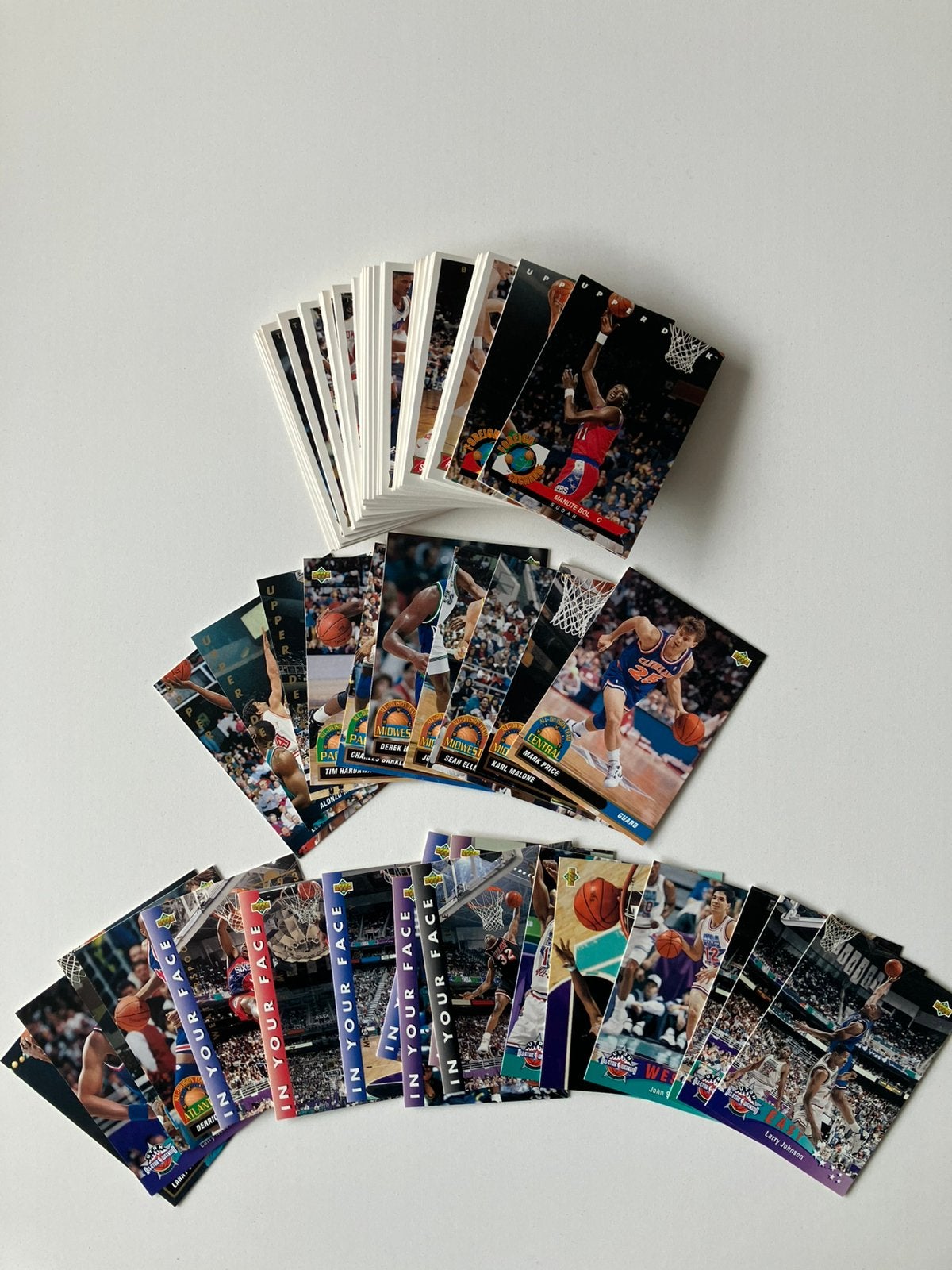 Upper Deck NBA Basketball cards 1993, Verzenden