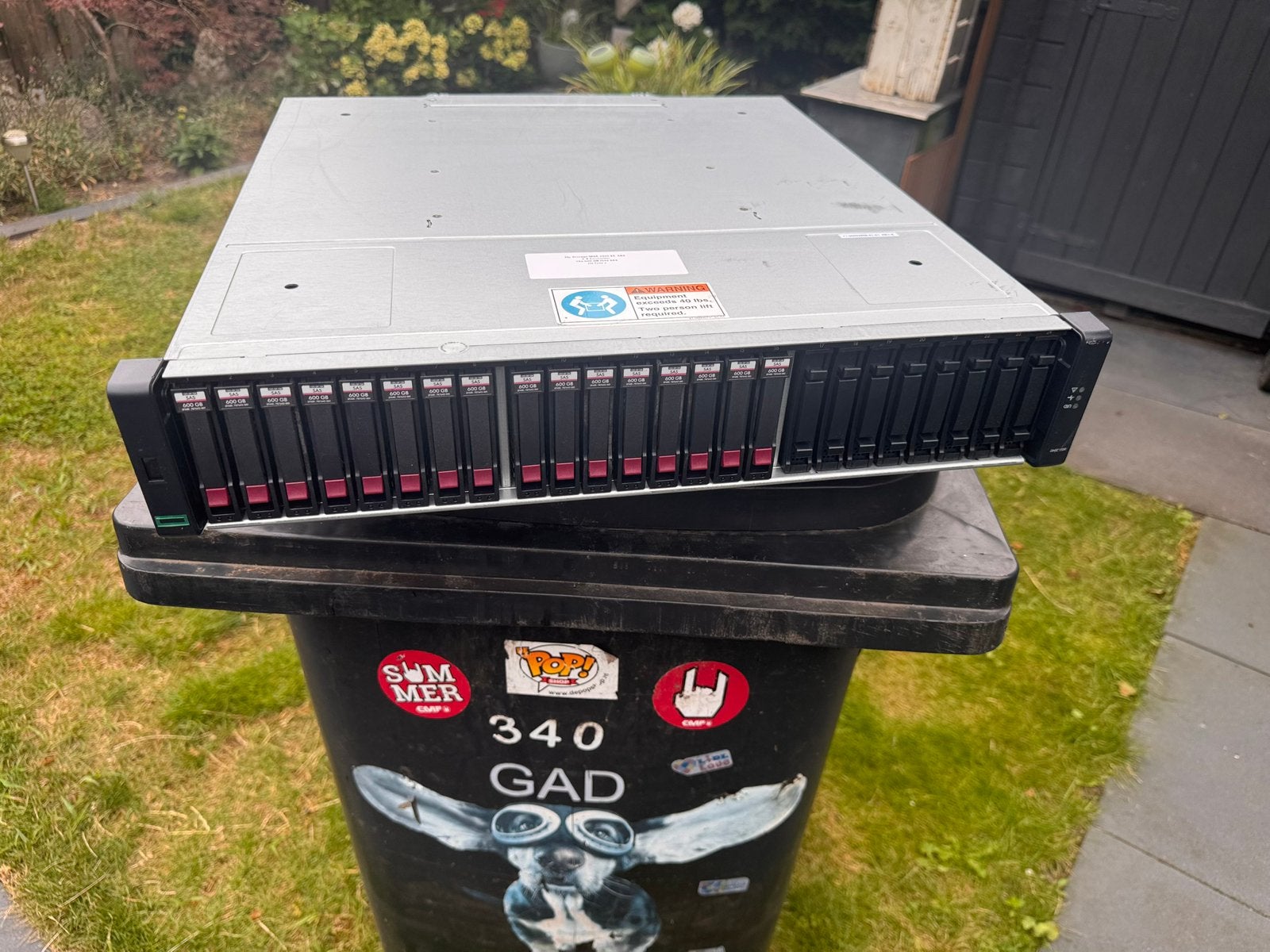 Hp Storage MSA 2040 ES sas, Computers en Software, Servers, Ophalen, Zo goed als nieuw, 2 tot 3 Ghz