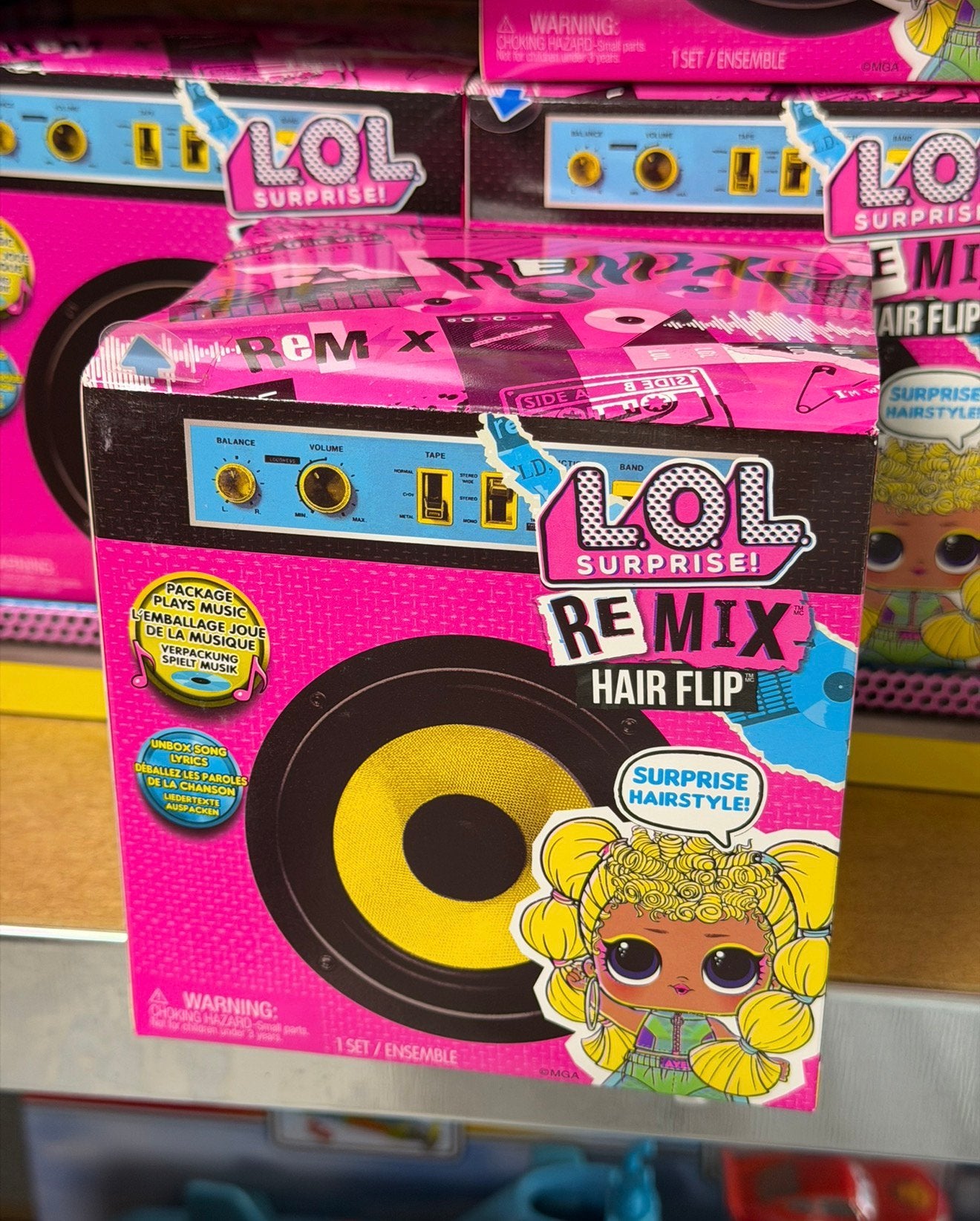 L.O.L. Surprise! Remix Hairflip Tots Serie A - Minipop LOL, Overige typen, Nieuw, Ophalen of Verzenden, H