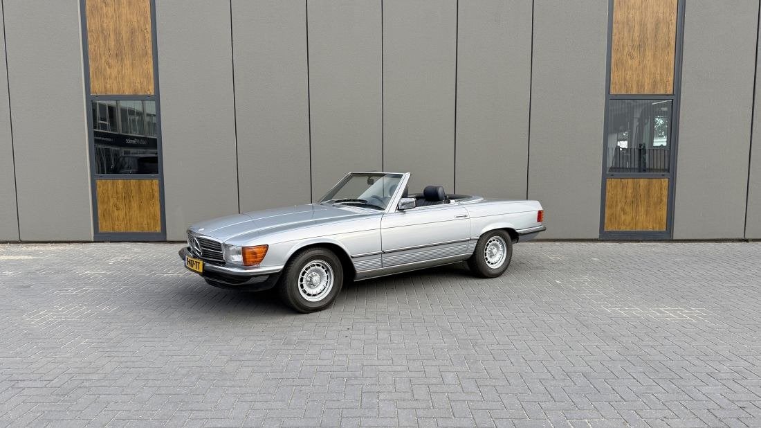 Mercedes-Benz SL-klasse - 380 SL, Auto's, Cabriolet, Blauw, Mercedes-Benz, Bedrijf