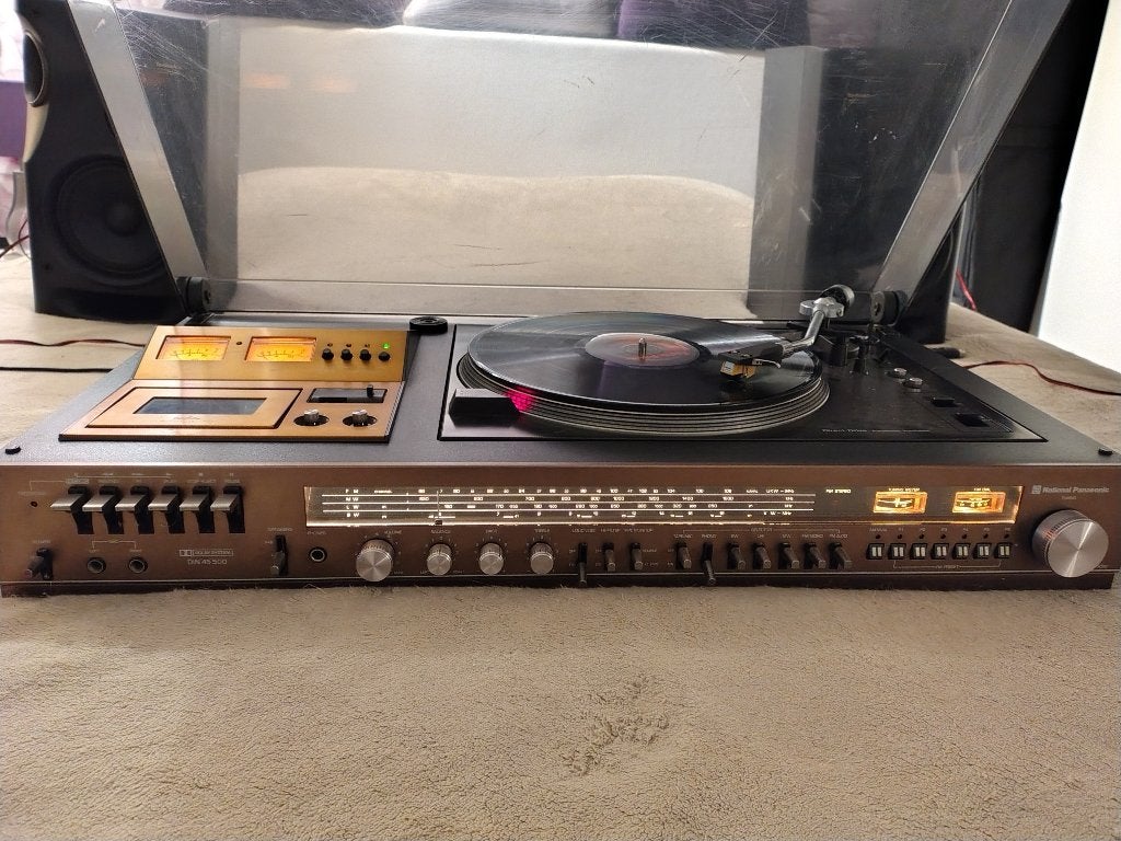 National Panasonic vintage all in one systeem, Ophalen, Gebruikt, Tuner of Radio, Overige merken