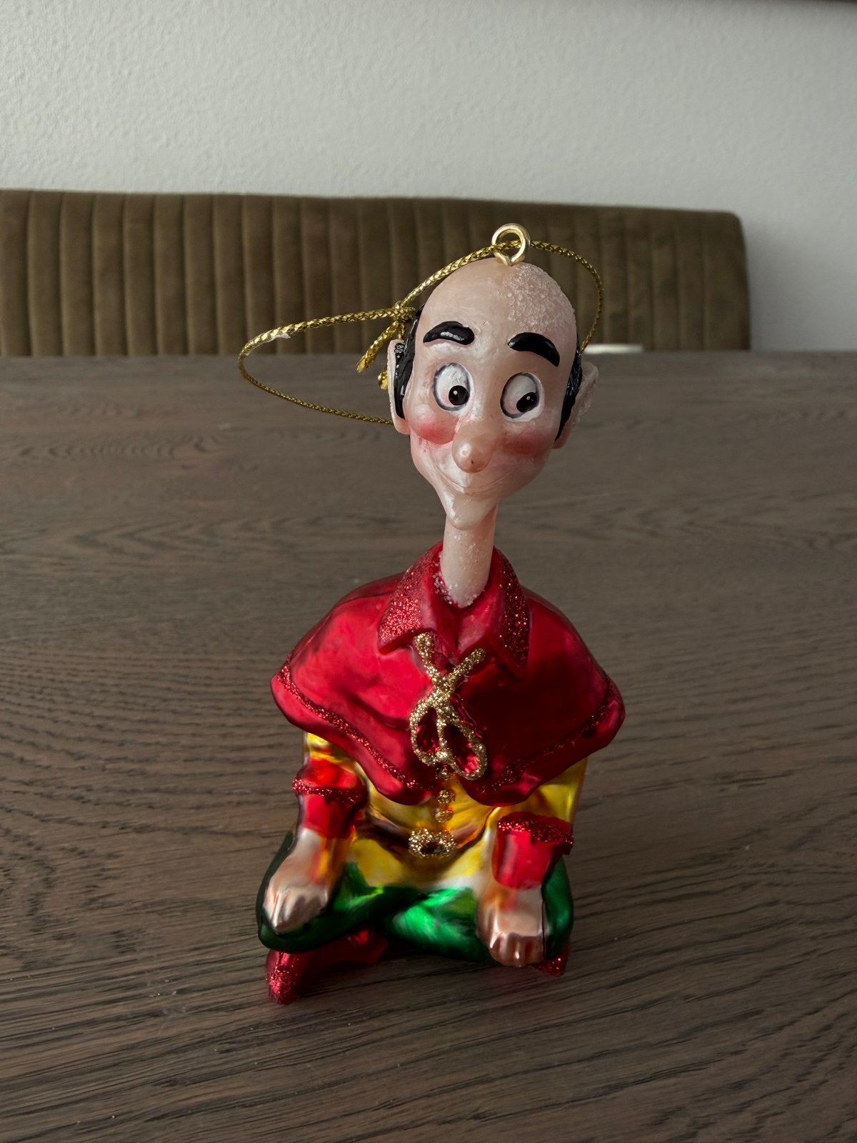 Efteling Langnek Kerst ornament, Ophalen of Verzenden, Zo goed als nieuw