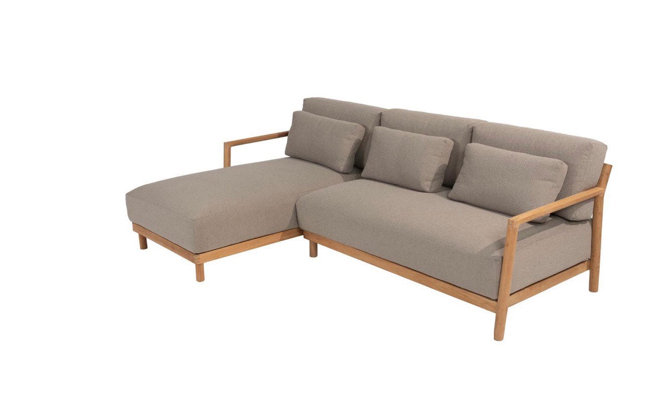 4 Seasons Outdoor Marie chaise loungeset teak, Ophalen, 4 zitplaatsen, Teakhout, Nieuw