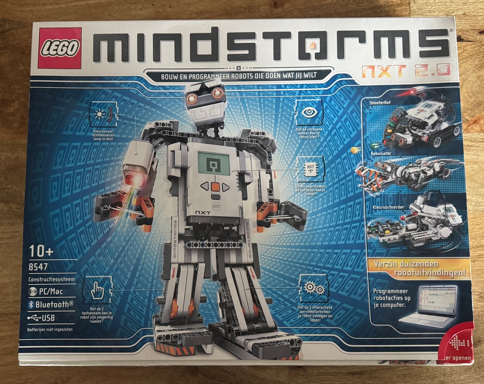 Lego Mindstorms NXT 2.0 (8547) - Complete set, Lego, Ophalen of Verzenden, Zo goed als nieuw, Compleet