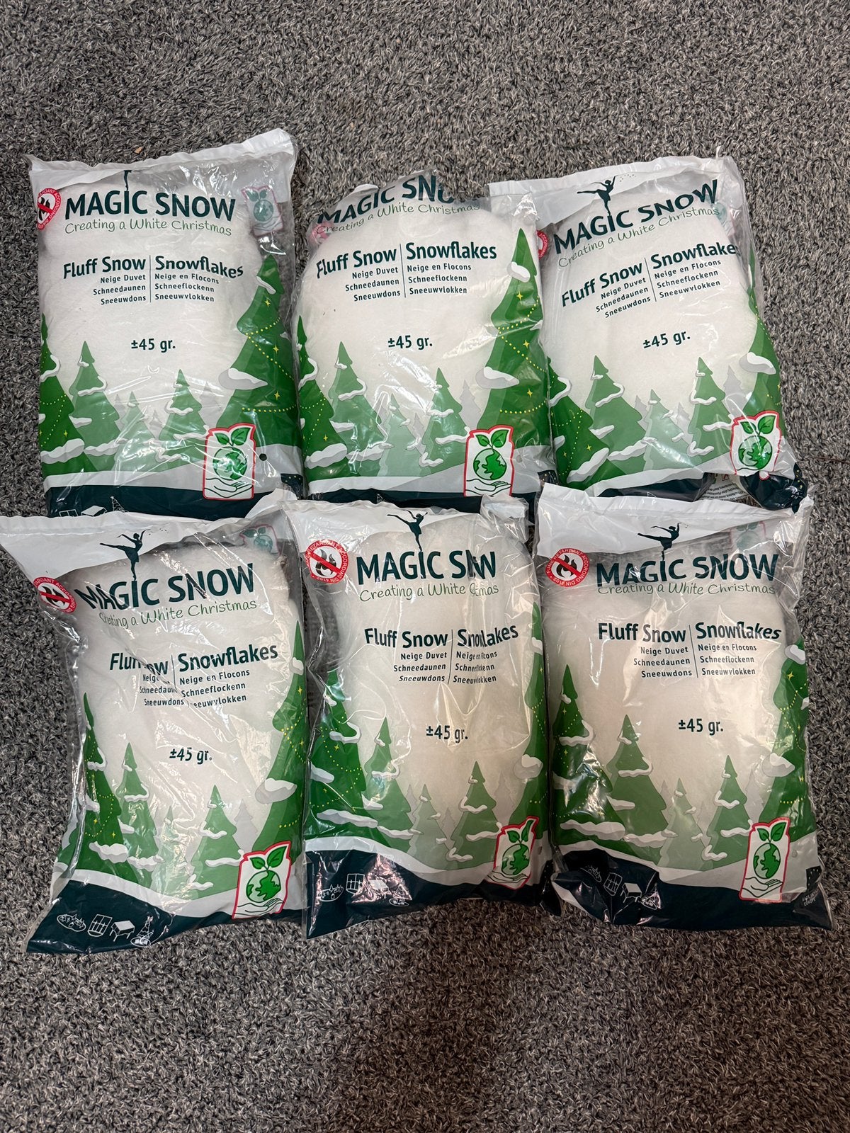 Magic snow sneeuwdons, Ophalen, Nieuw