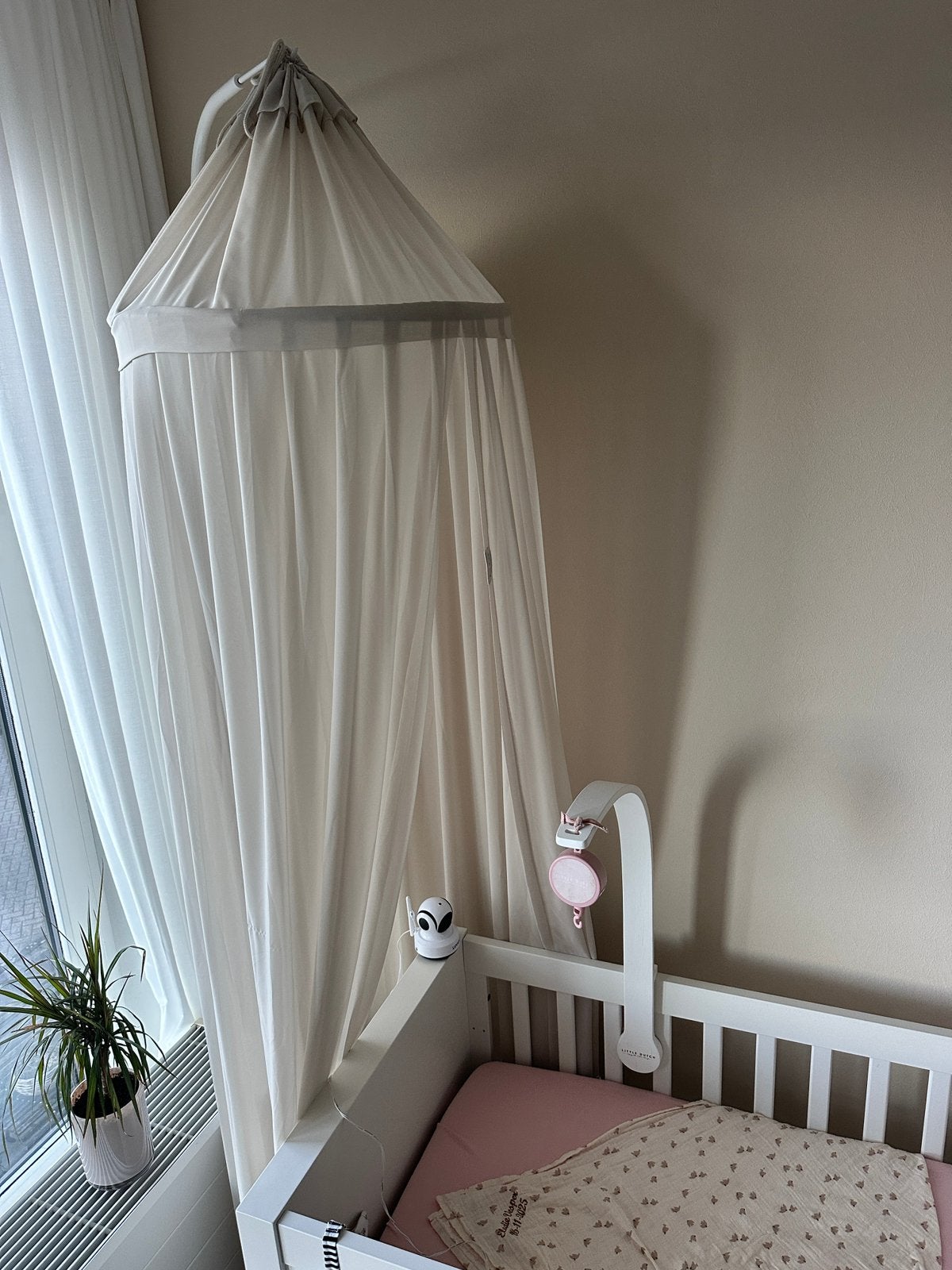 Licht beige Only Baby’s klamboe te koo, Overige merken, Zo goed als nieuw, Verstelbaar, Klamboe