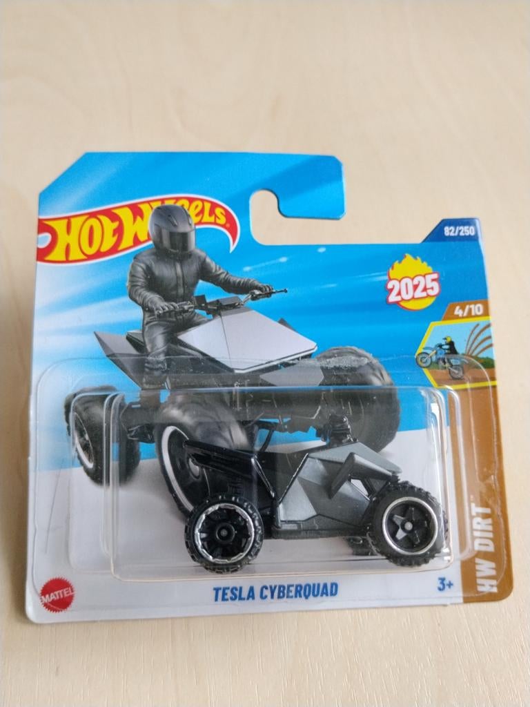 Hotwheels Tesla cyberquad, Hobby en Vrije tijd, Modelauto's | Overige schalen, Ophalen of Verzenden, Nieuw, Auto