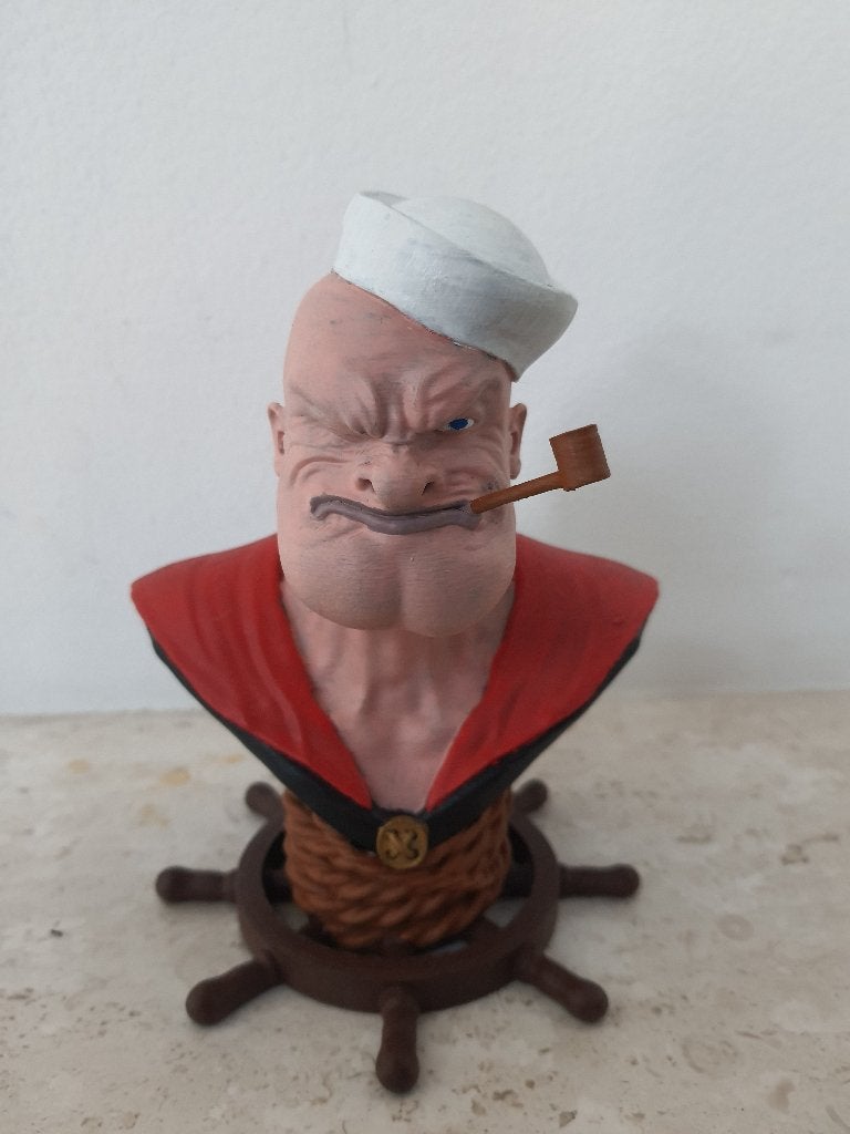 nieuwe buste popeye, Ophalen of Verzenden, Kuifje, Nieuw, Beeldje of Figuurtje