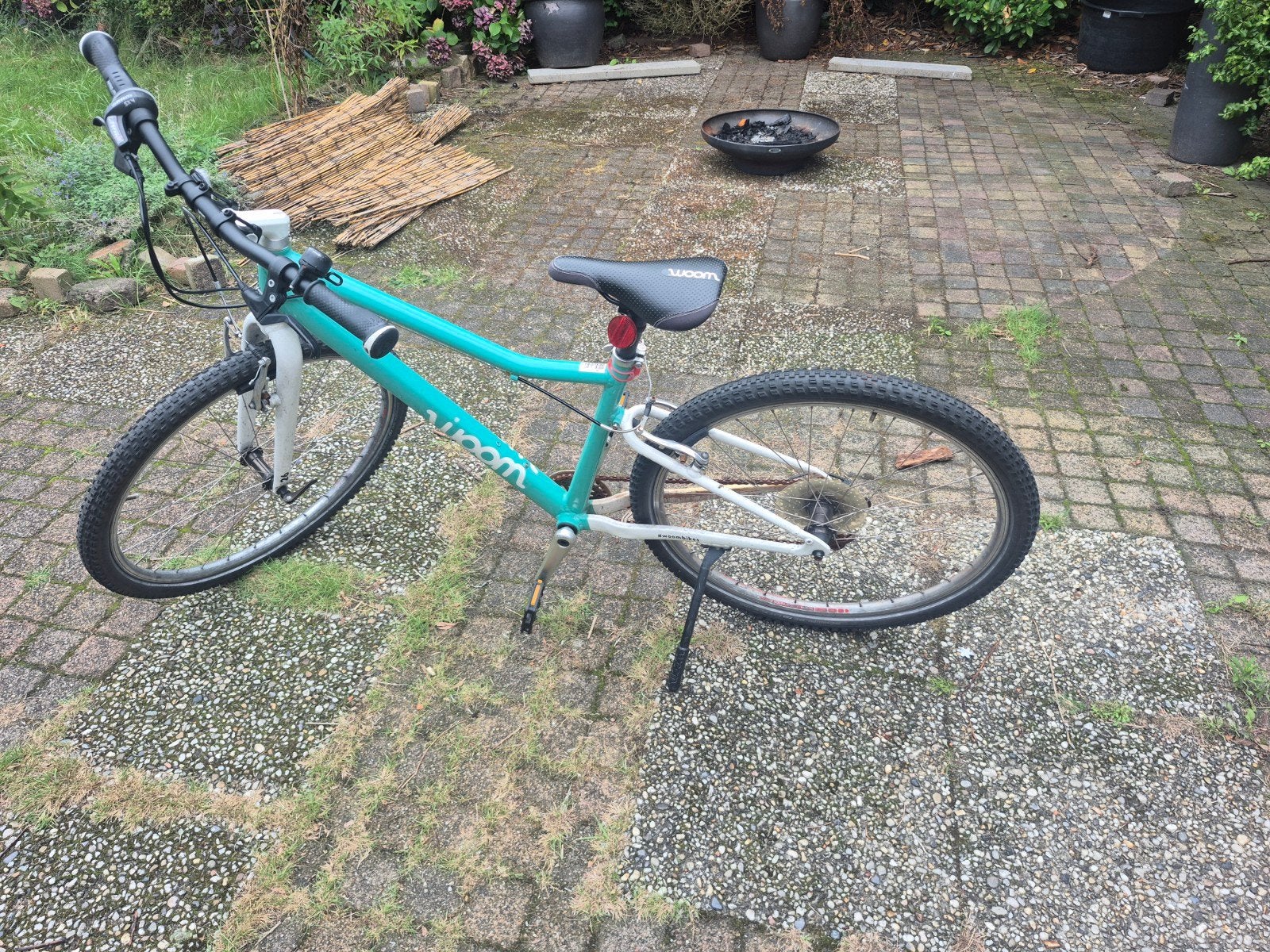 Woom 6 kinderfiets - 26 inch, Ophalen, 20 inch of meer, Velgrem, Zo goed als nieuw