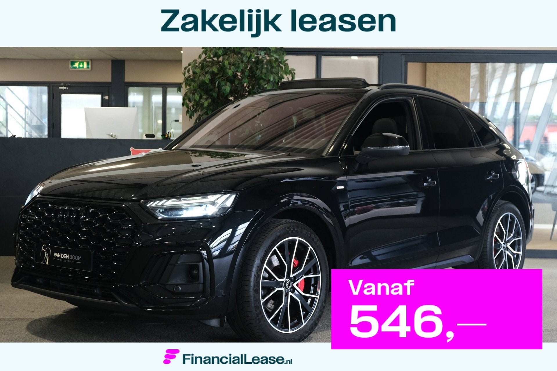 Audi Q5 Sportback 55 TFSI e quattro 367PK 2x S-line RS- Stoe, Automaat, Dealer onderhouden, Gebruikt, 4 cilinders