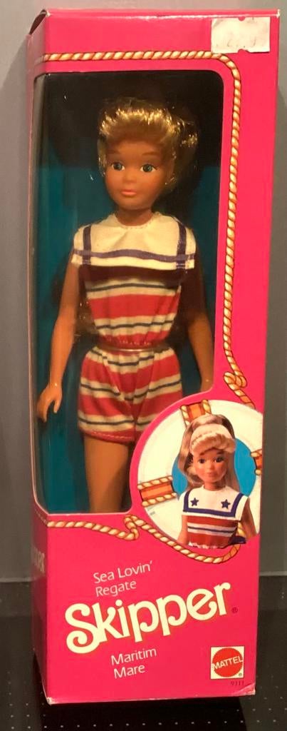 Barbie 1984 Sea Lovin’ Regate Skipper #9111,nieuw in doos!, Ophalen, Nieuw, Fashion Doll