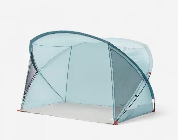 Decathlon Quechua Arpenaz 4P Shelter/Abris met picknickset, Ophalen of Verzenden, Zo goed als nieuw, Tot en met 4