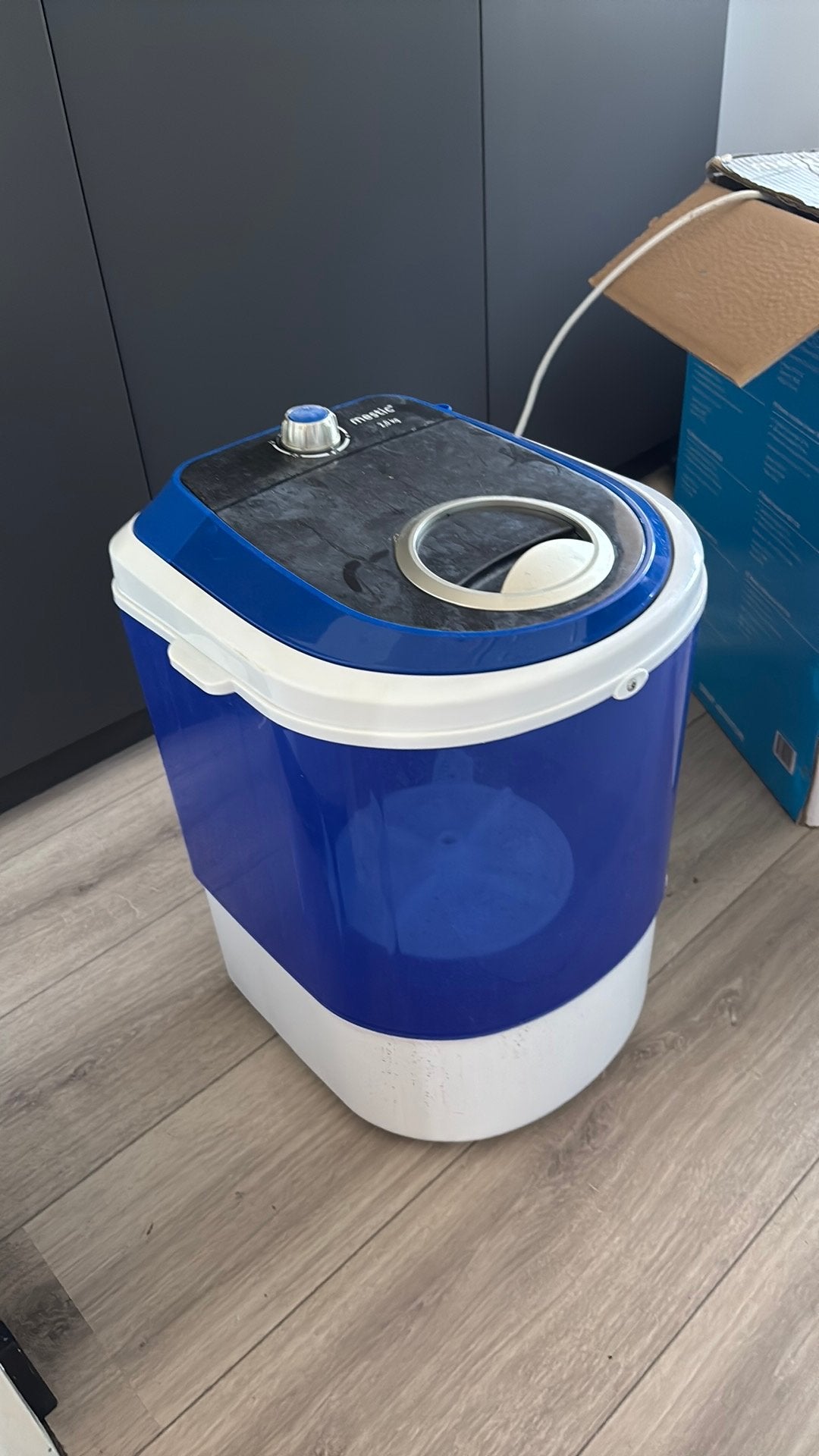 Mobile/camping wasmachine mestic mw 100, Ophalen, Gebruikt