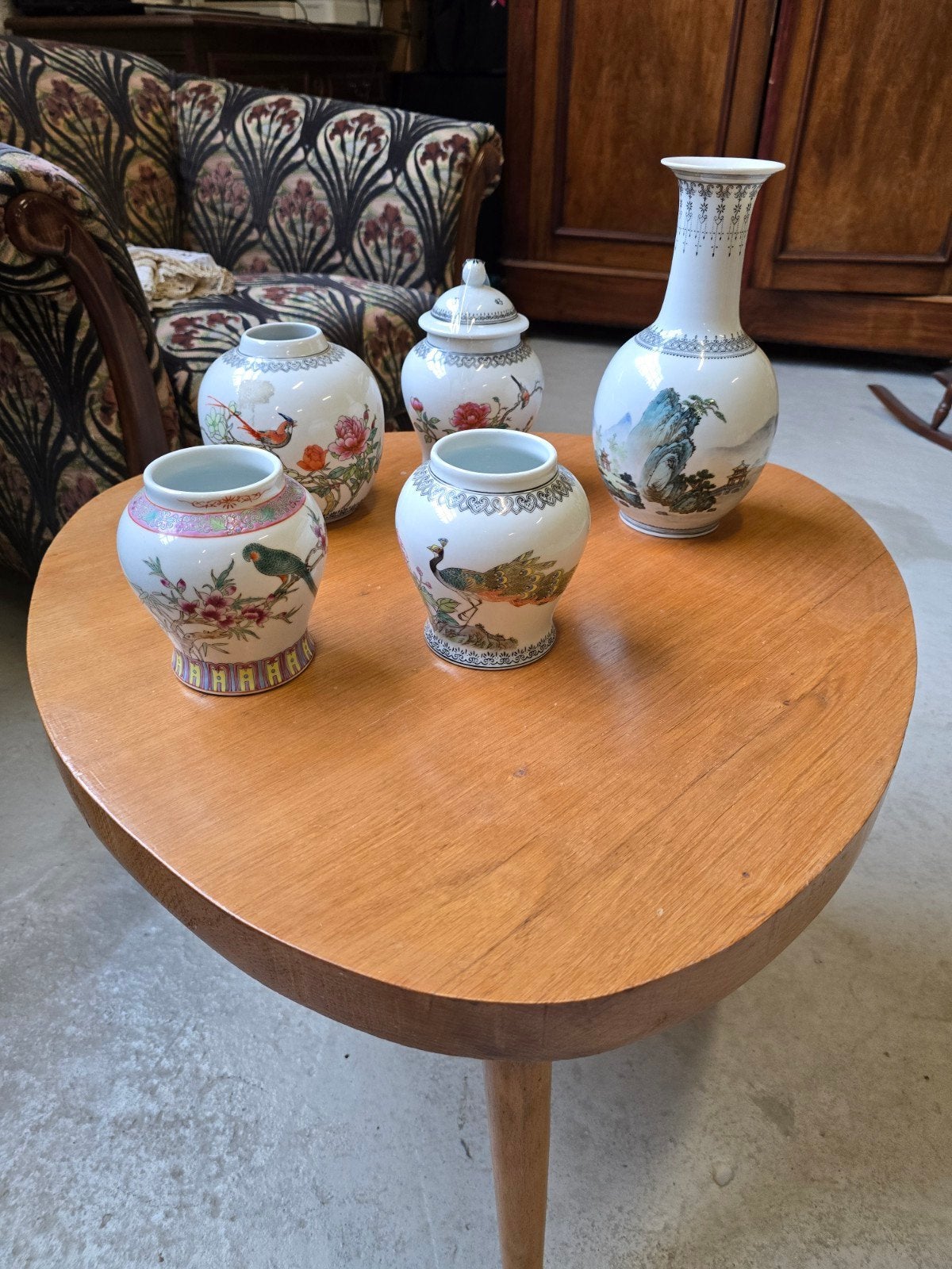 oude chinese vaasjes, Ophalen of Verzenden