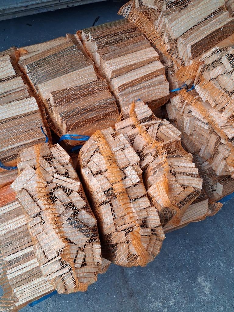 Netzakken aanmaakhout, Tuin en Terras, Haardhout, Minder dan 3 m³, Ophalen of Verzenden