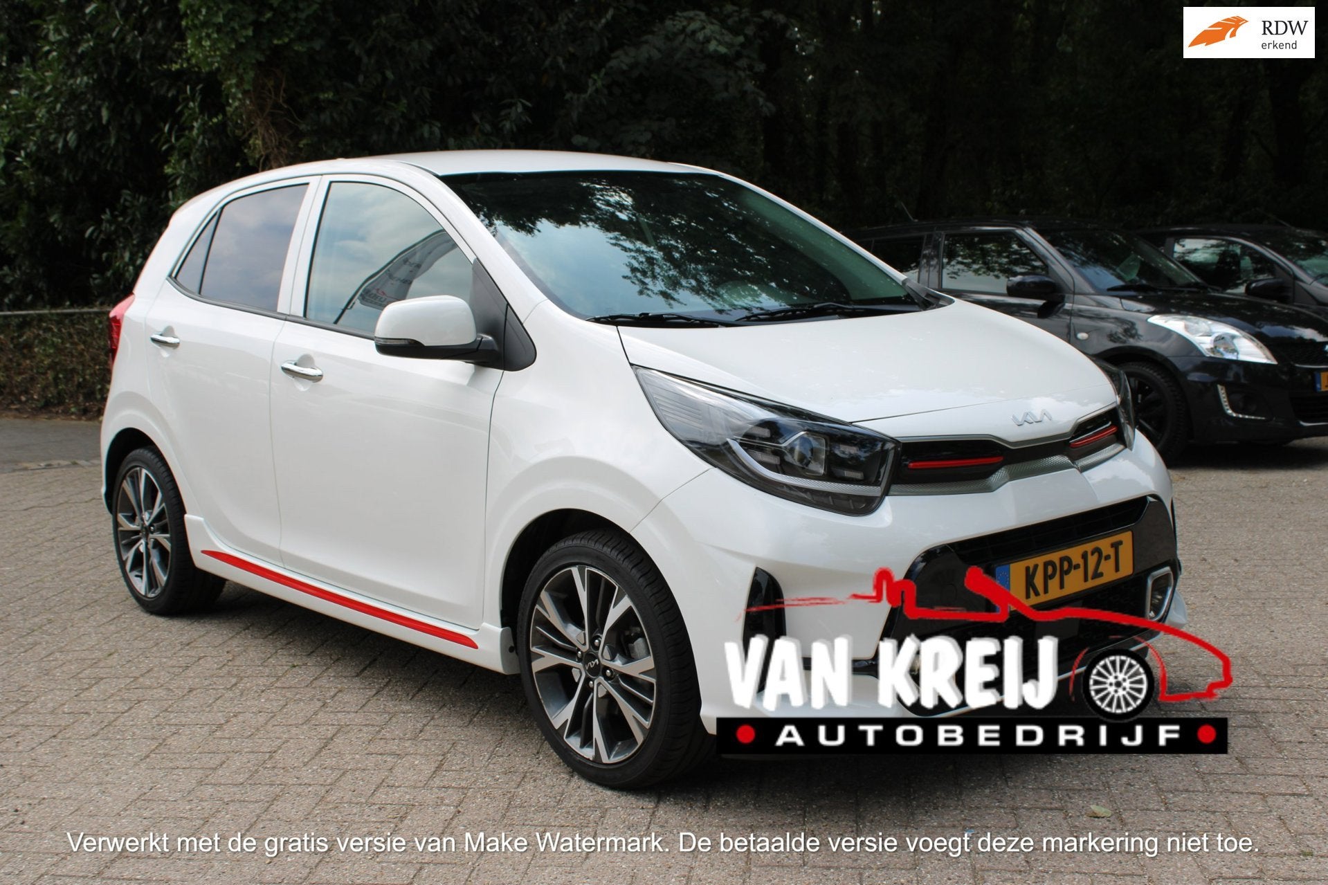 Kia PICANTO GT-Line, Leder, Clima, Carplay, Camera, Dab+., Parkeersensor, Gebruikt, Euro 6, 4 cilinders