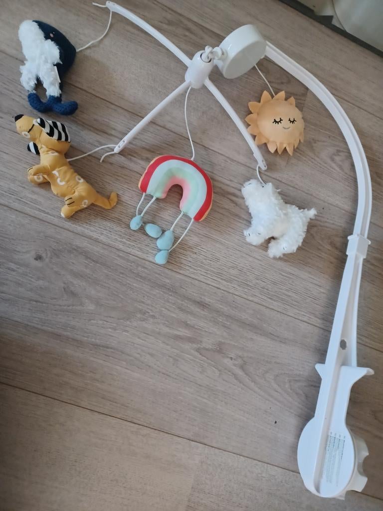 Baby mobile voor box, Ophalen, Zo goed als nieuw, Mobiel, Met geluid