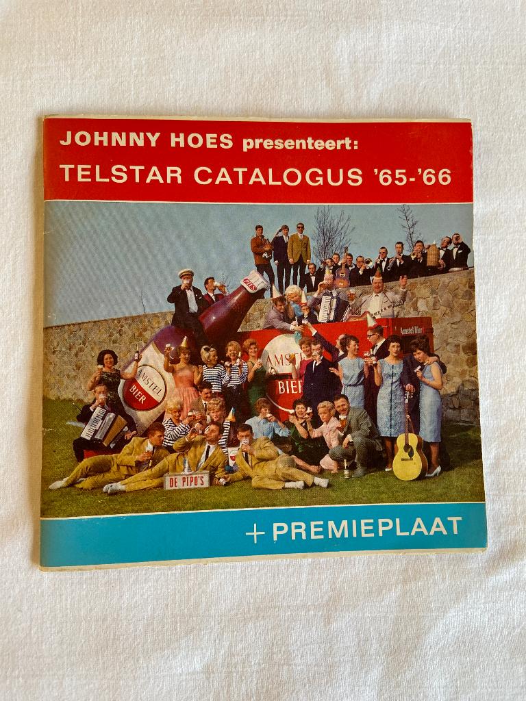 johnny hoes presenteert - tekstar catalogus '65-'66, Ophalen of Verzenden, Gebruikt, Nederlandstalig