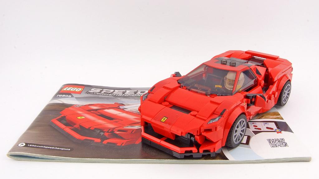 LEGO Speed Champions 76895 - Ferrari F8 Tributo, Kinderen en Baby's, Speelgoed | Duplo en Lego, Ophalen of Verzenden, Zo goed als nieuw