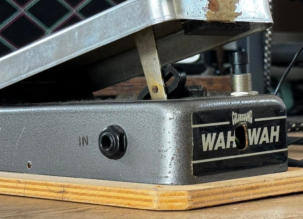 Colorsound Wah Wah pedaal – vintage / werkend, Ophalen of Verzenden, Gebruikt, Wah Wah