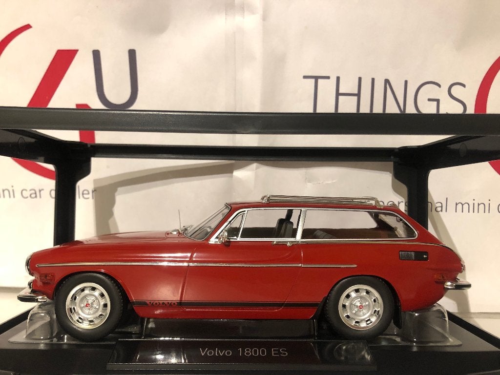 Norev 1:18 Volvo 1800 ES USA versie 1972 rood nieuw, Ophalen of Verzenden, Nieuw, Auto, Norev