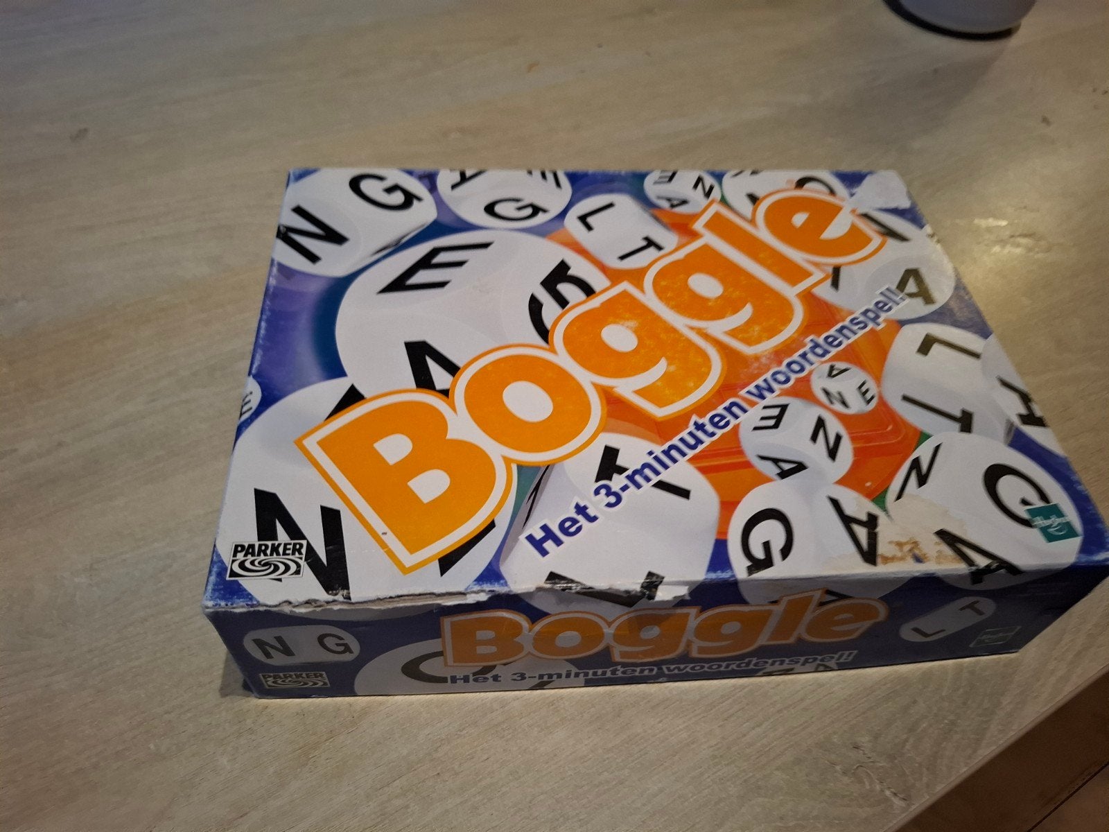 Boggle - Het 3-minuten woordspel, Hobby en Vrije tijd, Parker, Gebruikt, Ophalen of Verzenden, Consumercare@hasbro.co.uk