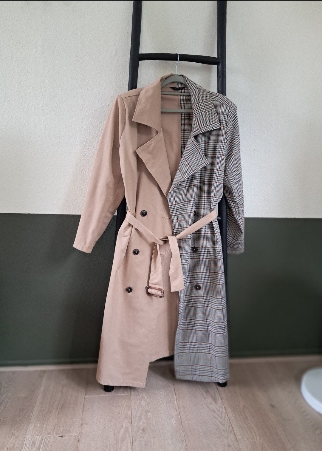 Trenchcoat mt XL 🛍, Maat 46/48 (XL) of groter, Zo goed als nieuw, Jasje, Shein Curve