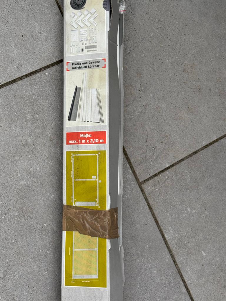 Nieuwe Hordeur Aluminium - Max. 100x210 cm, Ophalen, 80 tot 100 cm, Hordeur, Nieuw