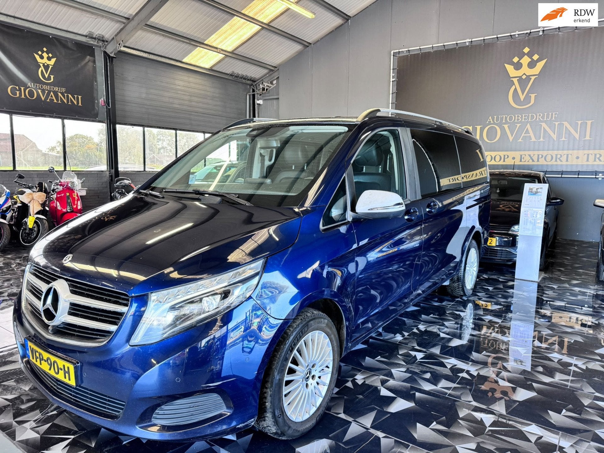 Mercedes-Benz V-klasse 220d 4-MATIC INRUIL MOGELIJK, Auto's, Automaat, 15 km/l, Euro 6, 4 cilinders