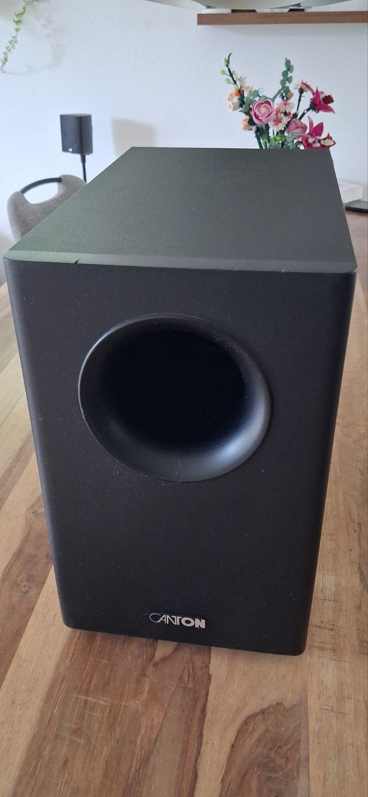 Canton Subwoofer Movie 65CX, Overige merken, Gebruikt, Subwoofer, Ophalen of Verzenden