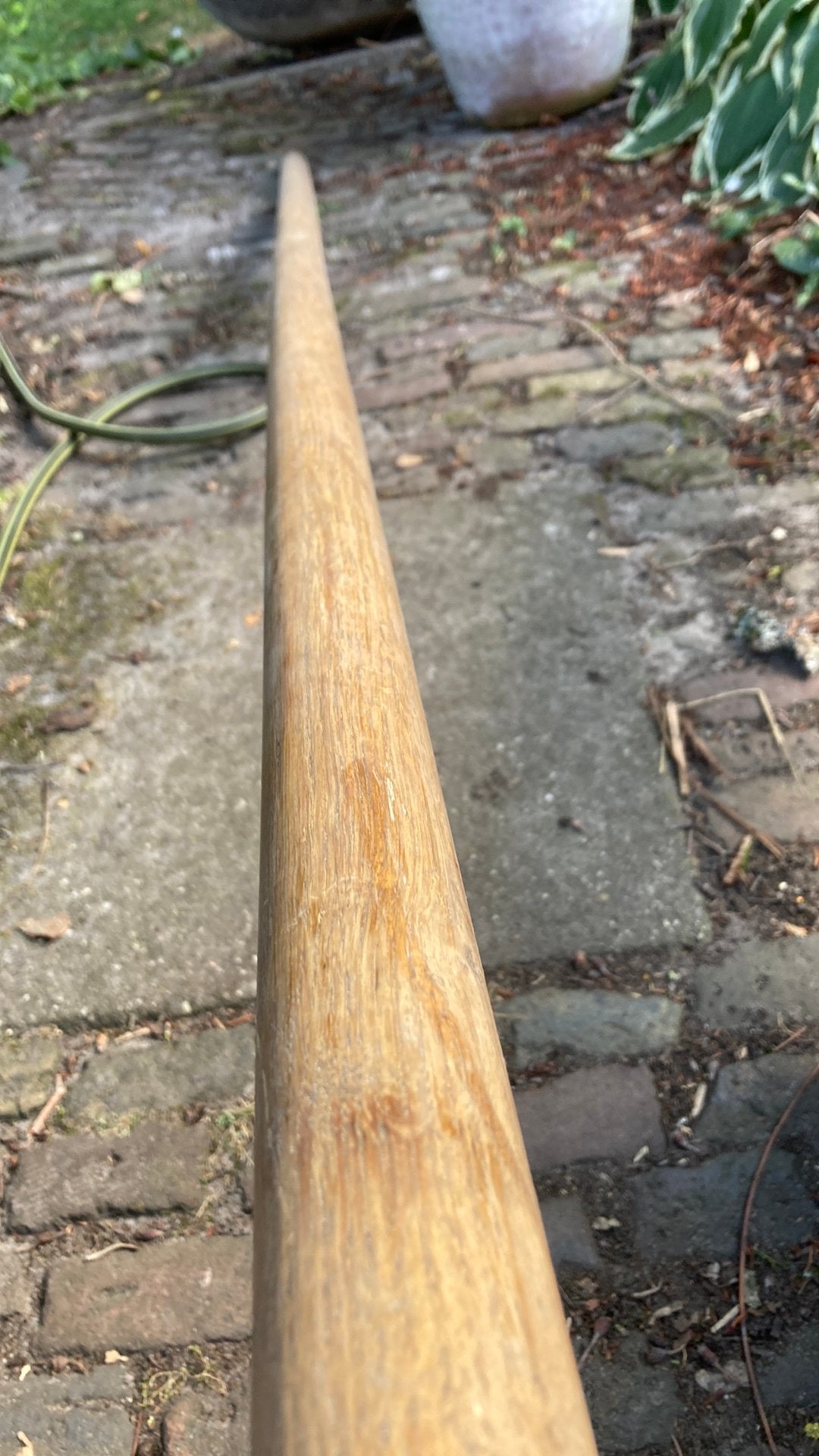 Eiken trapleuning, Ophalen, Gebruikt, 2 tot 4 meter