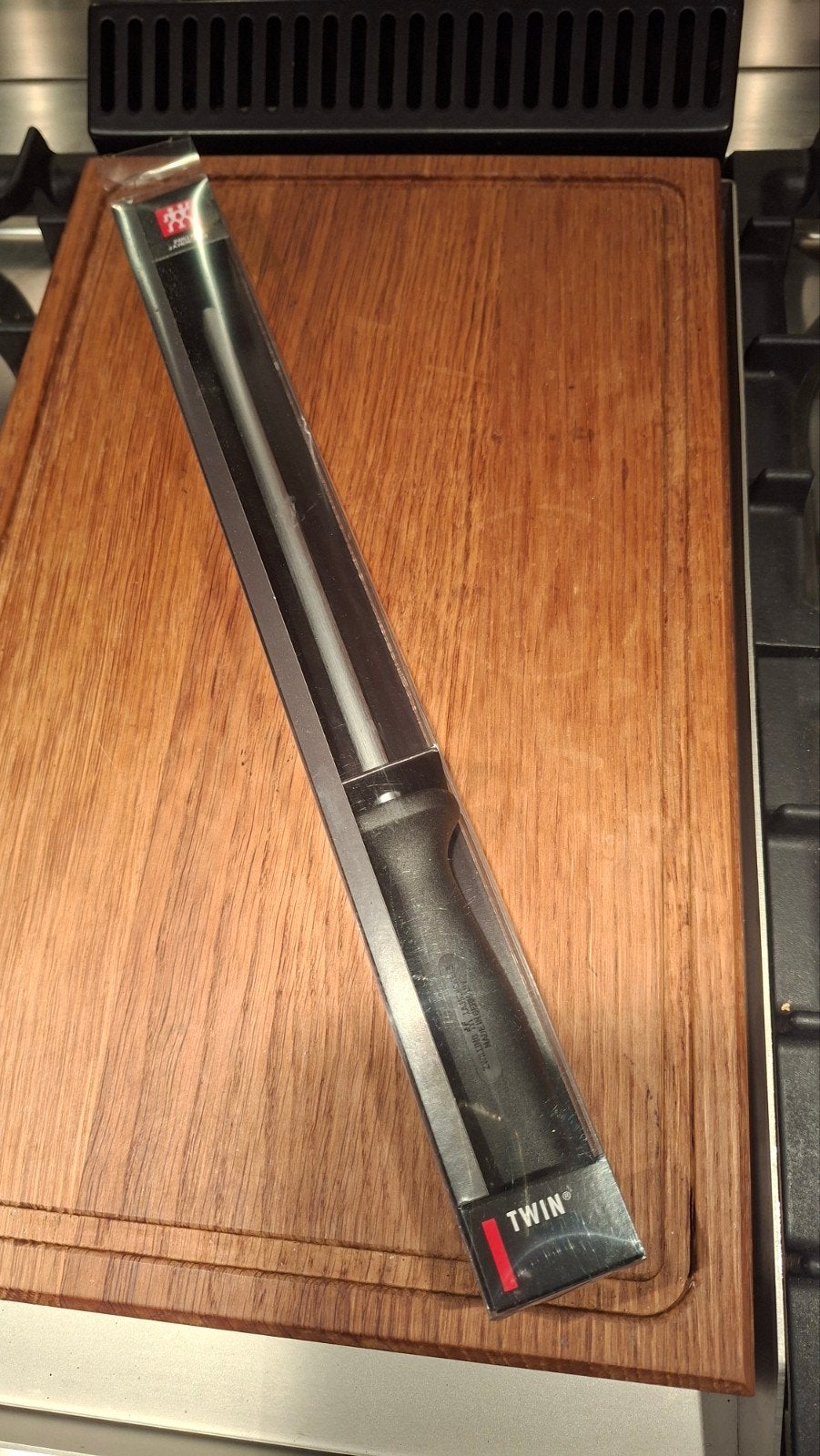 ZWILLING J.A.  Aanzetstaal TWIN - Nieuw in verpakkin, Overige typen, Nieuw, Ophalen of Verzenden, Zwart