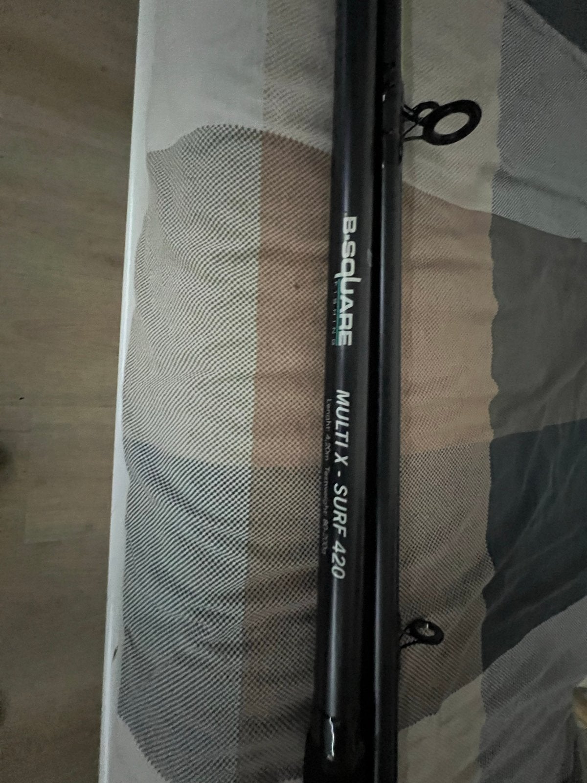 B-Square Multi X-Surf 420 Hengel met Molen, Ophalen, Gebruikt, Complete hengel