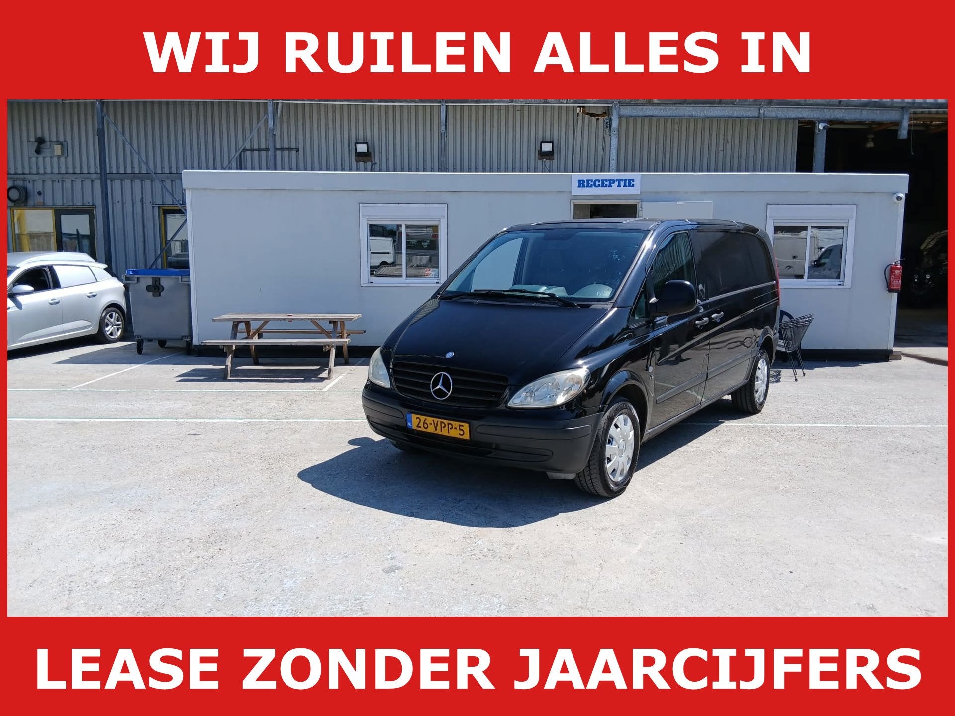 Mercedes-Benz Vito 120 CDI 320 204 pk/airco/3pers/autom, Automaat, Gebruikt, Bedrijf, Diesel