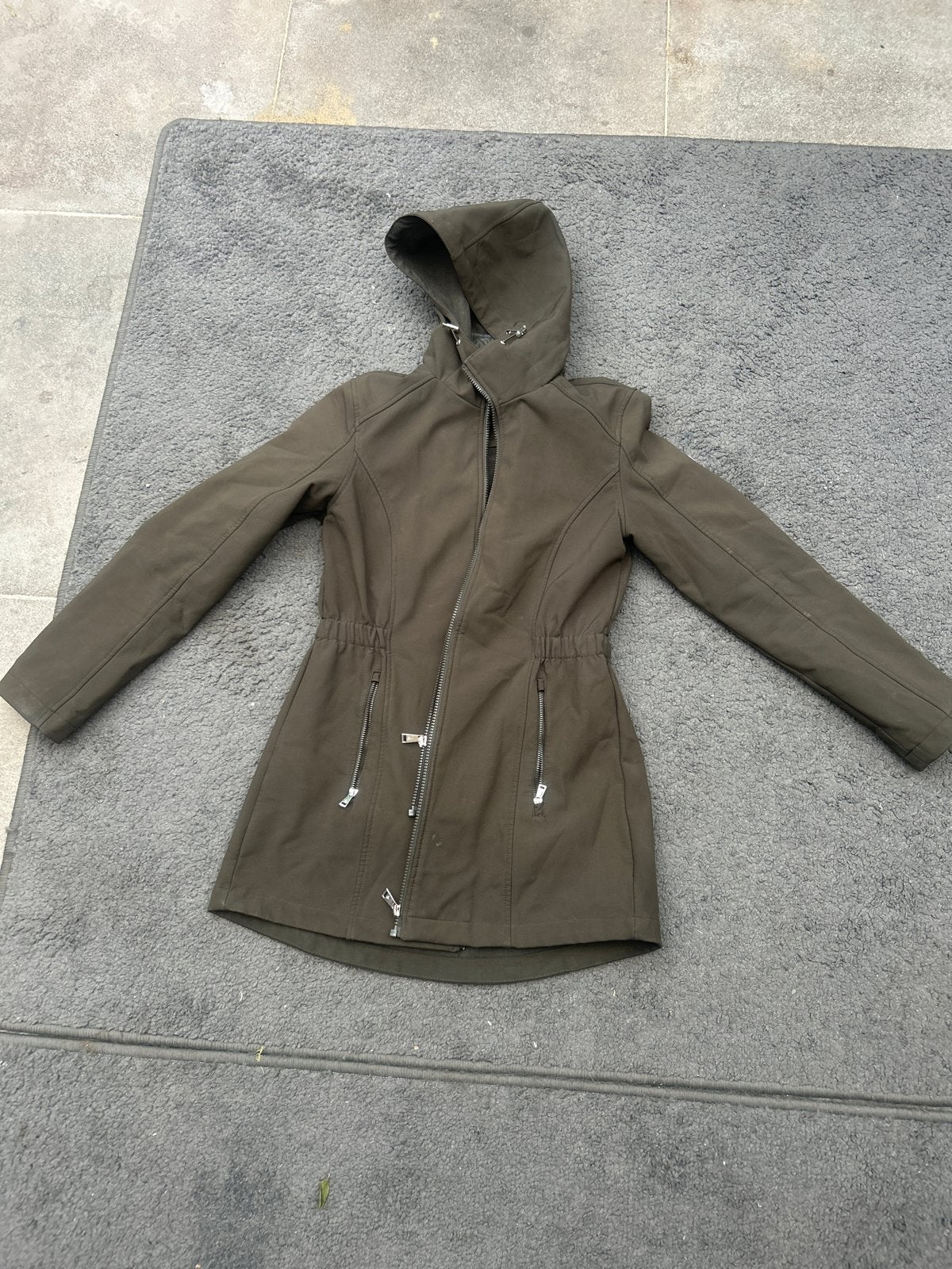 Ralph Lauren tussenjas parka maat S, Ophalen of Verzenden, Gedragen, Maat 36 (S), Groen