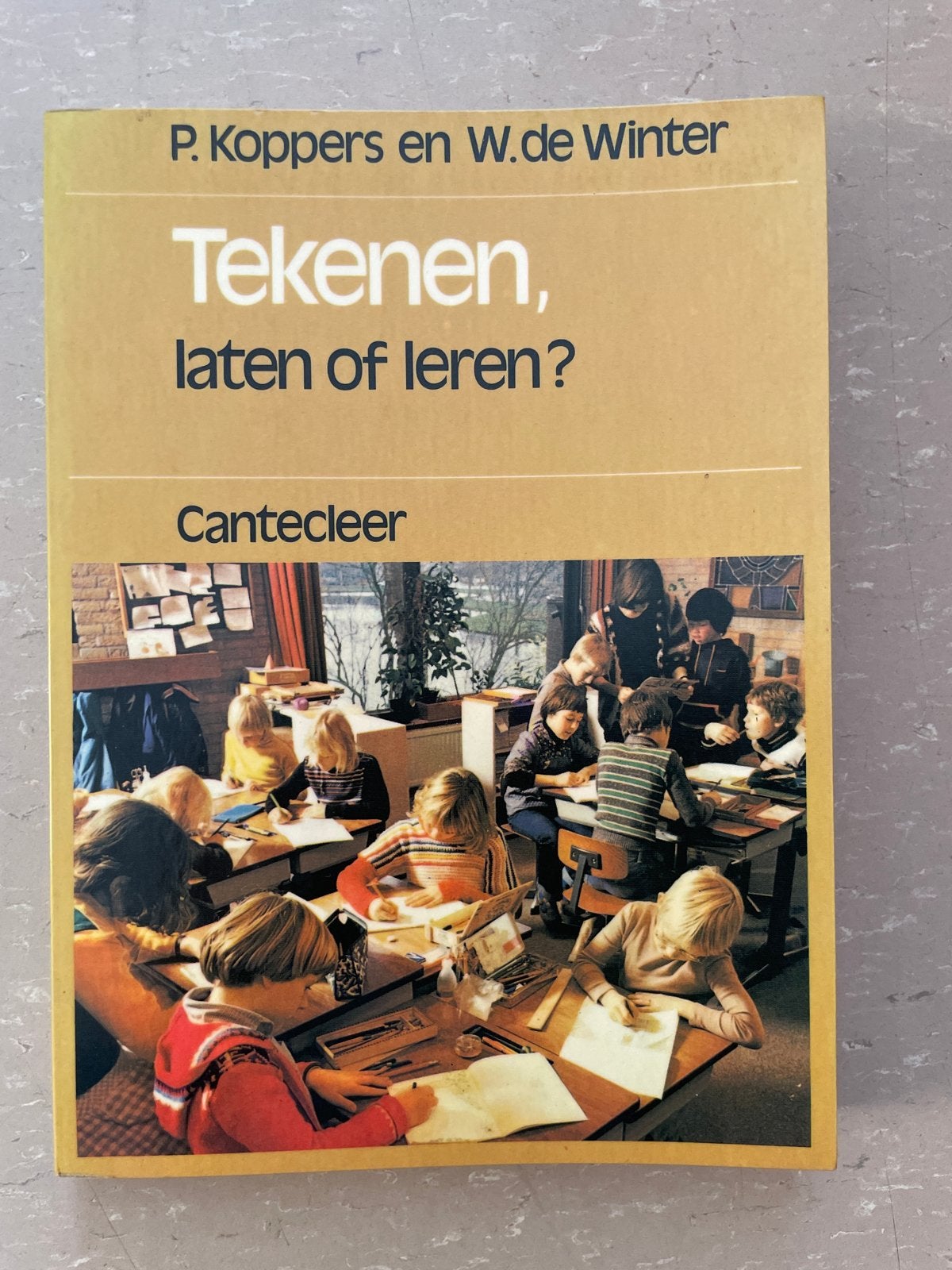 Tekenen, laten of leren? P. Koppers en W. de Winter, Ophalen of Verzenden, Gelezen, Overige niveaus, Tekenen
