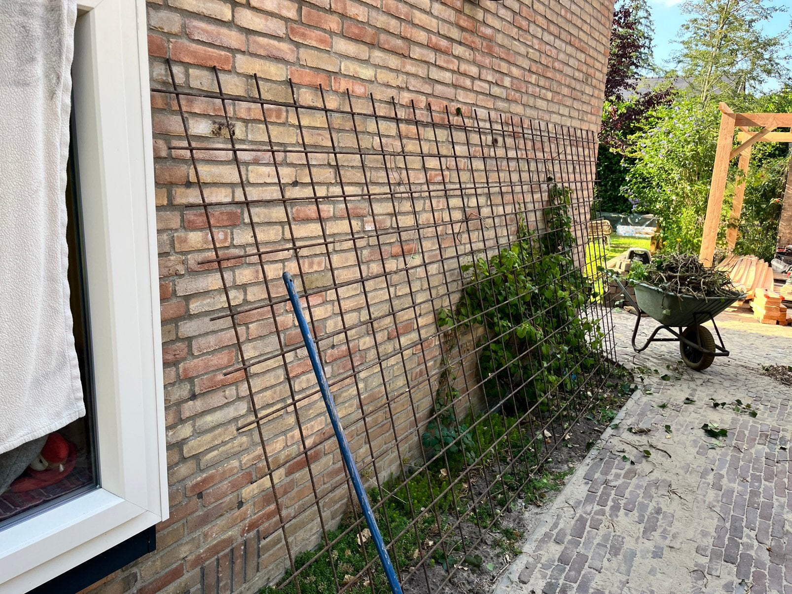 Betongaas 4 x 2 m2, Ophalen, Gebruikt, Minder dan 10 meter, Raster