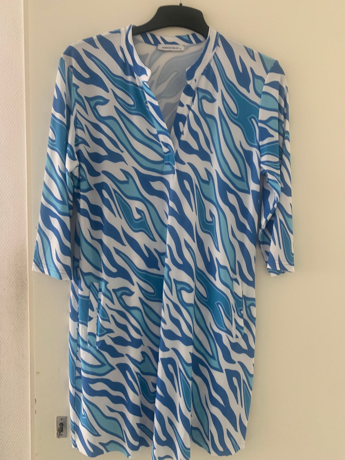 Prachtig tuniek Agelle Milan maat XL, Ophalen of Verzenden, Zo goed als nieuw, Maat 46/48 (XL) of groter, Blauw