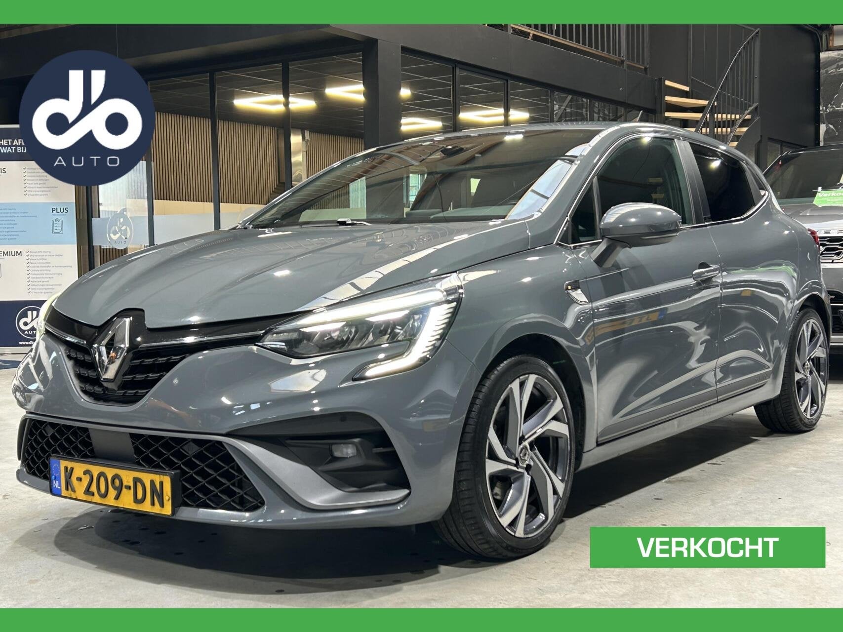 Renault Clio 1.6 E-Tech Hybrid 140 R.S. Line GR. NAVI I 17"L, Auto's, Renault, 94 pk, Stof, Gebruikt, 4 cilinders